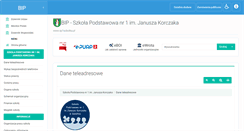Desktop Screenshot of bip.sp1.sobotka.pl