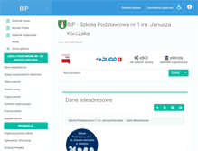 Tablet Screenshot of bip.sp1.sobotka.pl