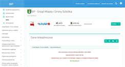 Desktop Screenshot of bip.sobotka.pl